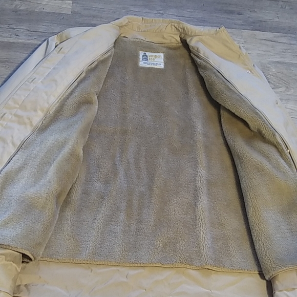 Vintage London Fog Women's Winter Trench Coat sz 14 - Picture 3 of 10